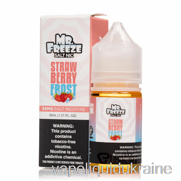 Vape Ukraine Strawberry Frost - Mr Freeze Salts - 30mL 35mg